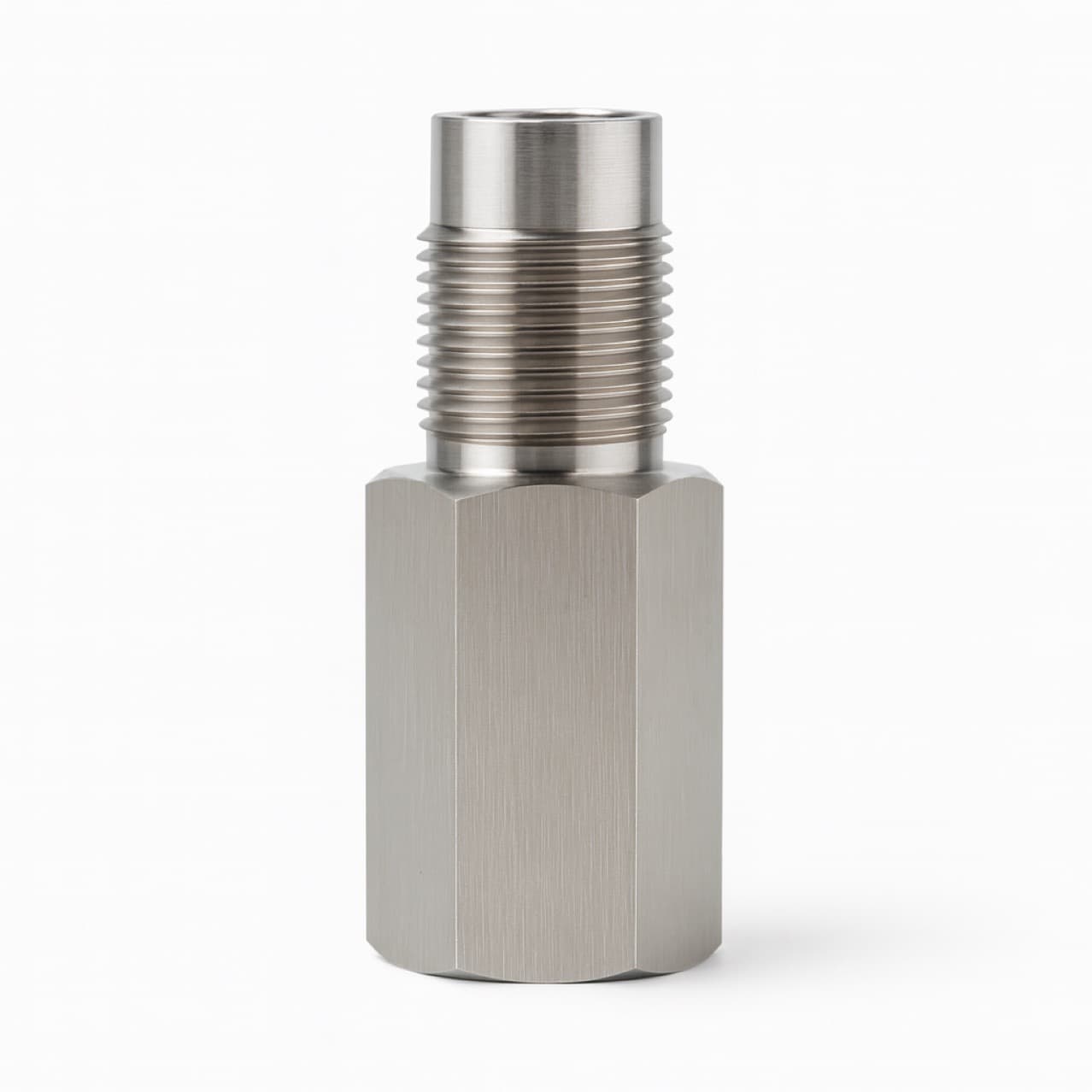 Cross-border Automotive Modification Parts 180-Degree Oxygen Sensor Stainless Steel Extension Adapter