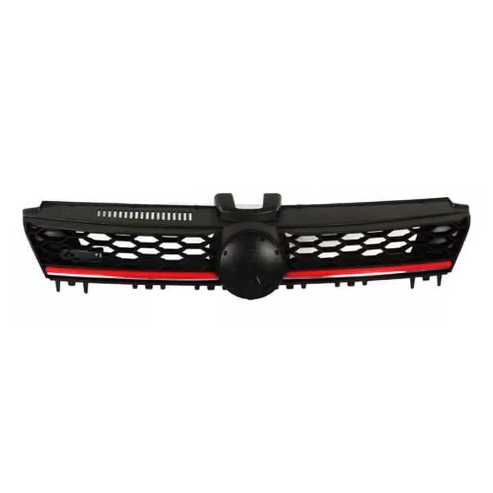 Suitable for 2014-2017 Volkswagen Golf MK7 GTI front grille red decoration/chrome decoration