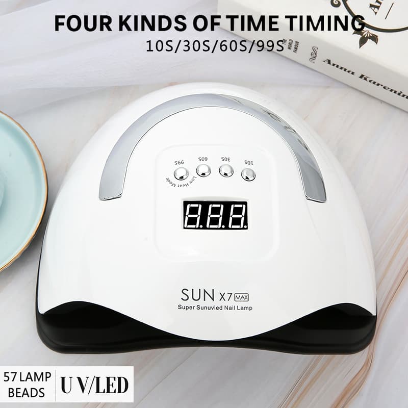 New SUN smart nail lamp nail glue oil quick-drying nail phototherapy lamp high-power nail phototherapy machine cross-border wholesale