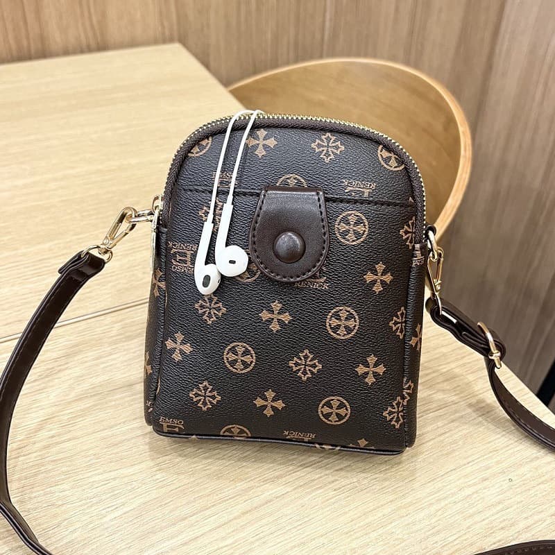 Women's Crossbody Bag 2022 New Style Versatile Elegant Middle-aged Ladies Mother Bag Multi-layer Shoulder Coin Purse Fashion