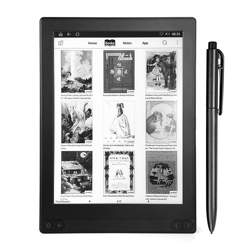 Cross-border 10.3 e-book reader with electromagnetic pen for writing design, art, and e-books for meetings