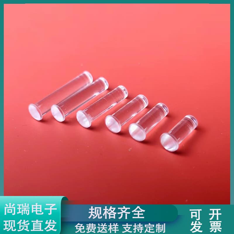 F4 Light Guide Cap, Mushroom Head 4mm SMD Light Guide Pillar, Indicator Transparent Light Guide Rod, Push-Pin Light Guide