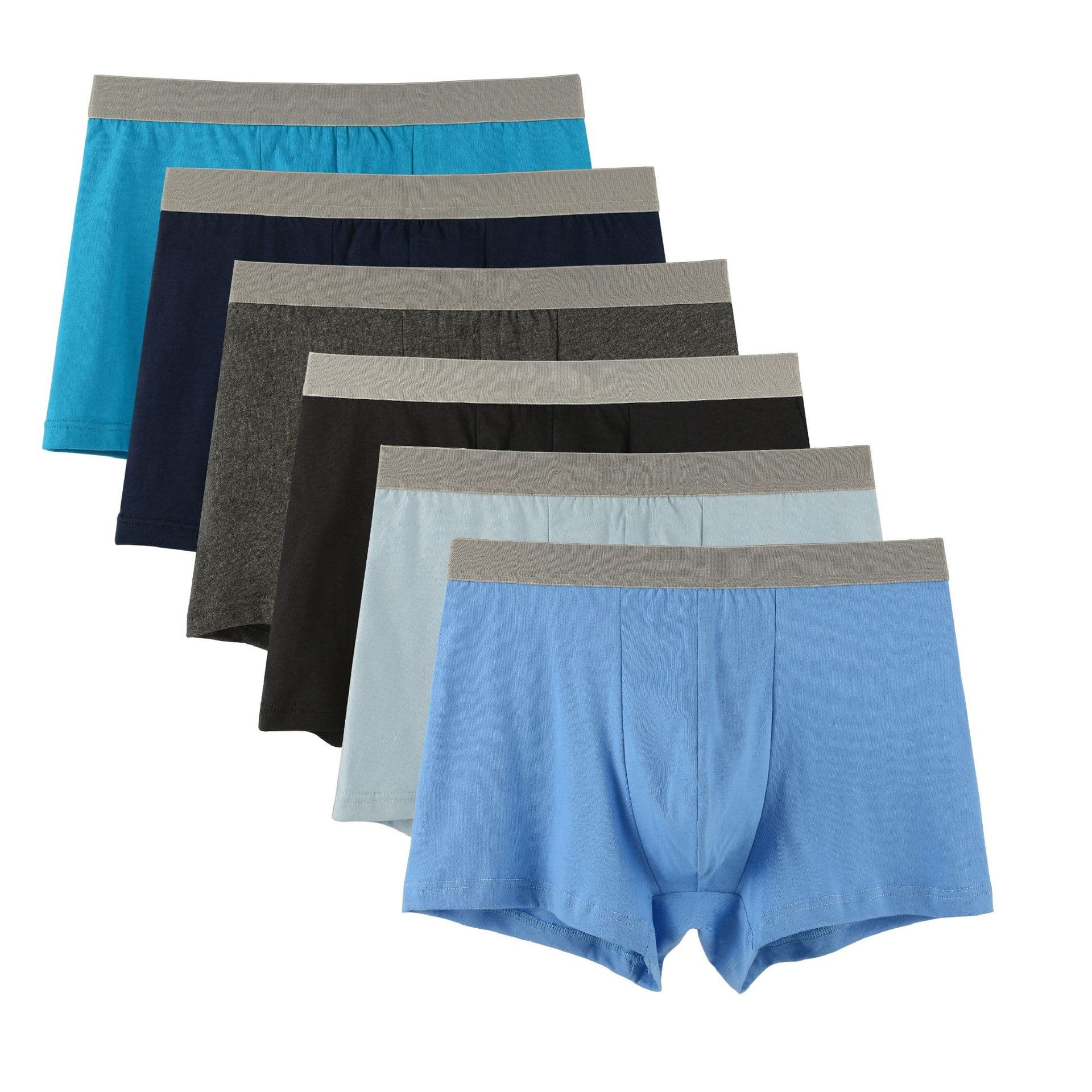 Men's Cotton Underpants Mid-Waist Boxer Shorts Breathable Sweat Absorbent Plus Size Loose Fit Wholesale Underwear From China