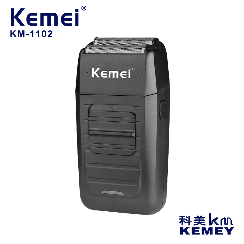 KEMEI KM-1102 Electric Shaver, Foil Shaver for Men, Rechargeable Beard Trimmer, Home Use