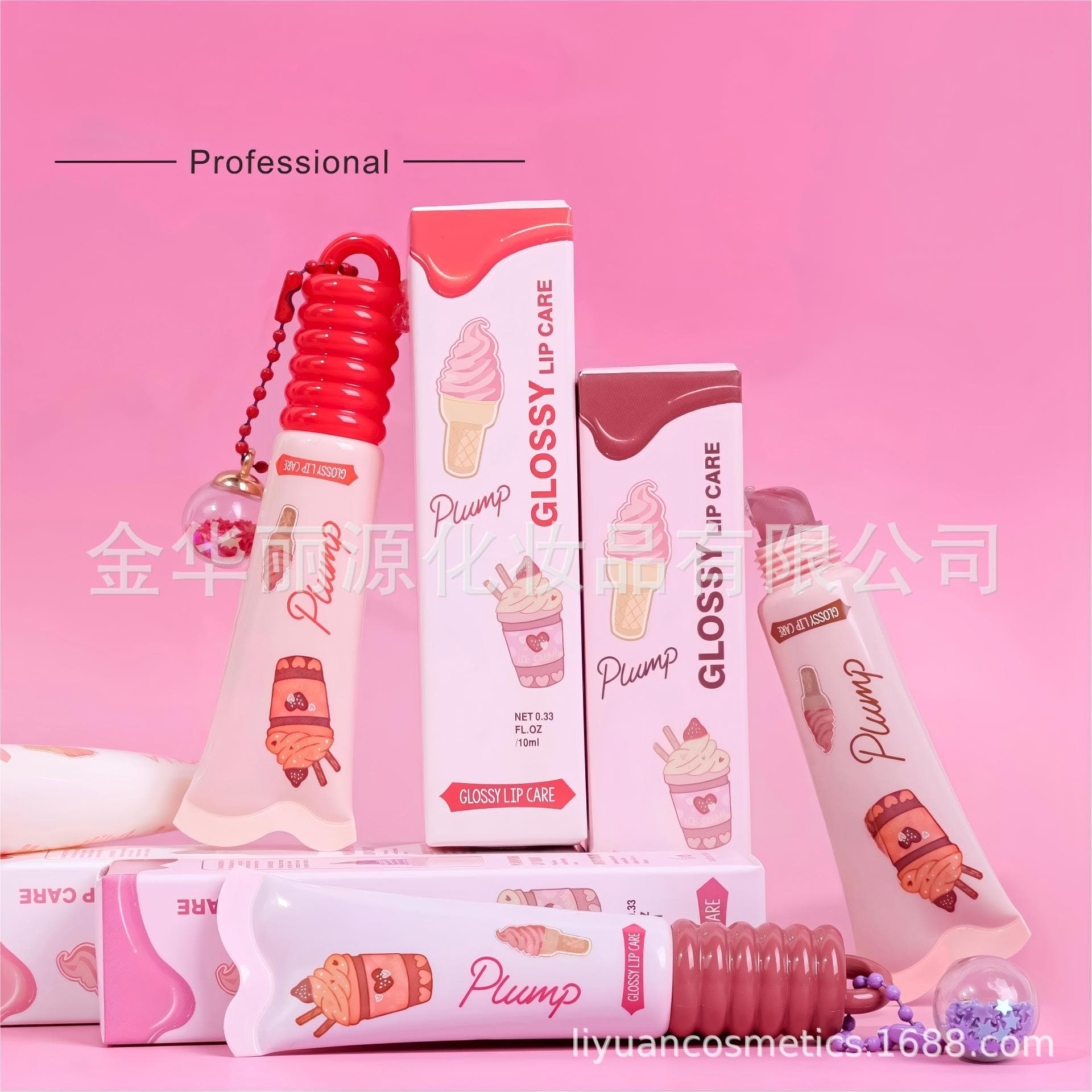 LIP GLAZE Mirror Lip Balm Moisturizing Nourishing Lip Gloss Lip Glaze OEM Mirror Lip Gloss Non-Stick Cup Cross-Border Hot Keyword