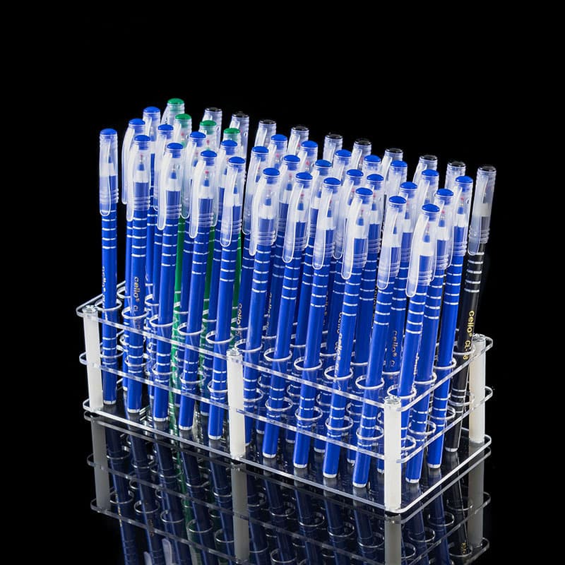 Assembled pen holder display rack acrylic stationery store jack pencil pen ballpoint pen gel pen eyebrow pencil display rack