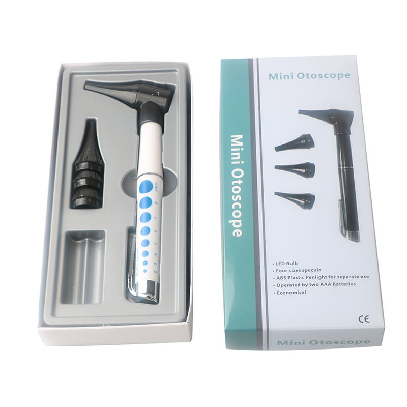 Factory Direct Supply Cross-border Exclusive Medical Otoscope, ENT Specialized Multi-functional Electric Examination Light for Oral and Fundus
