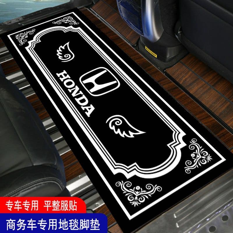 Suitable for Honda Odyssey Allison business car floor mats modified into decorations, middle row floor mats, second row carpet floor mats