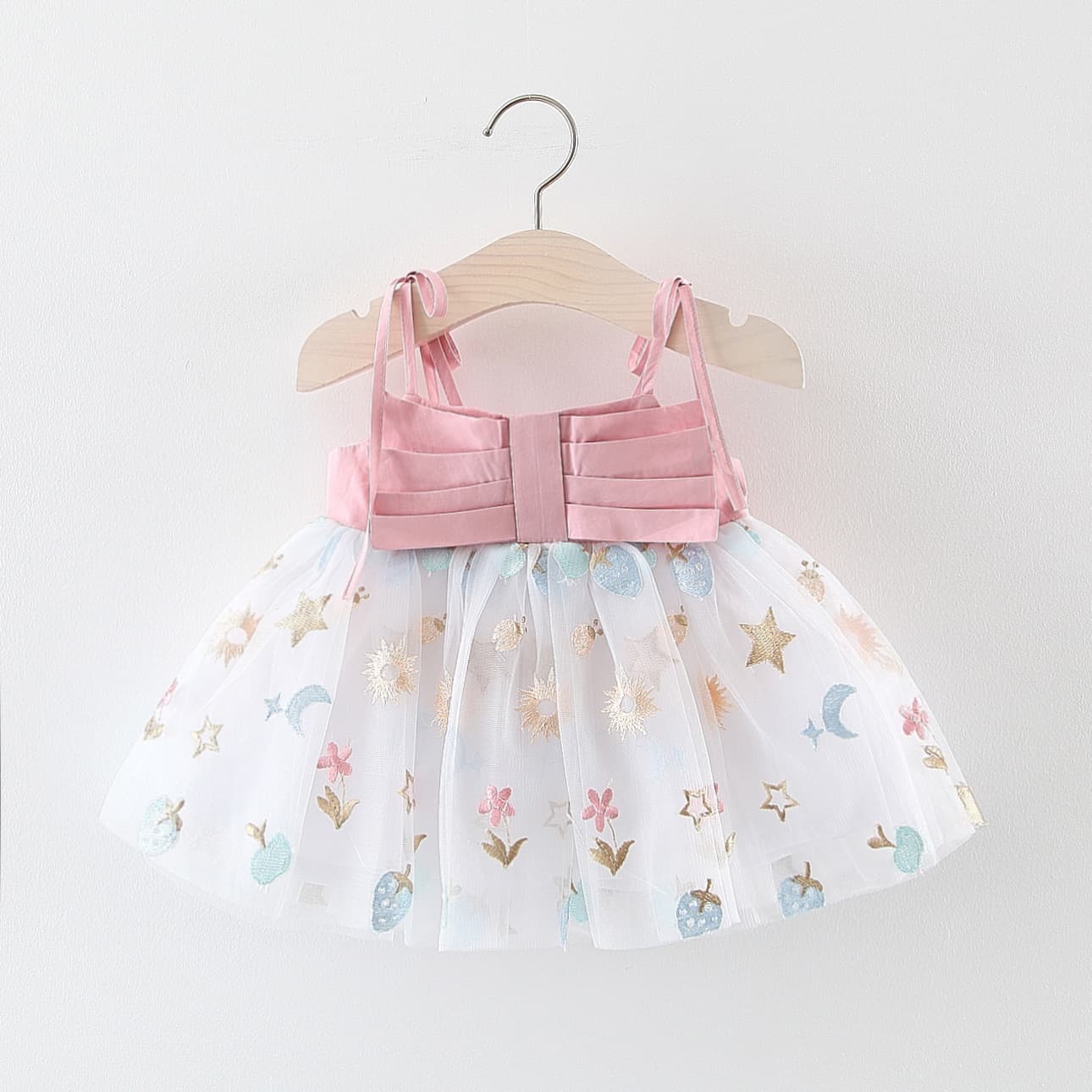 Children's Clothing 2025 Summer New Girls Princess Dress Mesh Dress Korean Style Suspender Skirt Factory Direct Sales