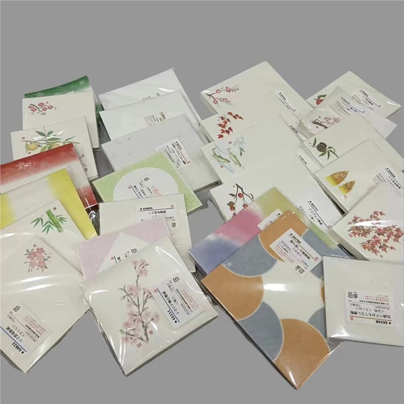 Japan imported kaiseki banquet plate decoration disposable placemat decorative paper tempura and paper velvet paper
