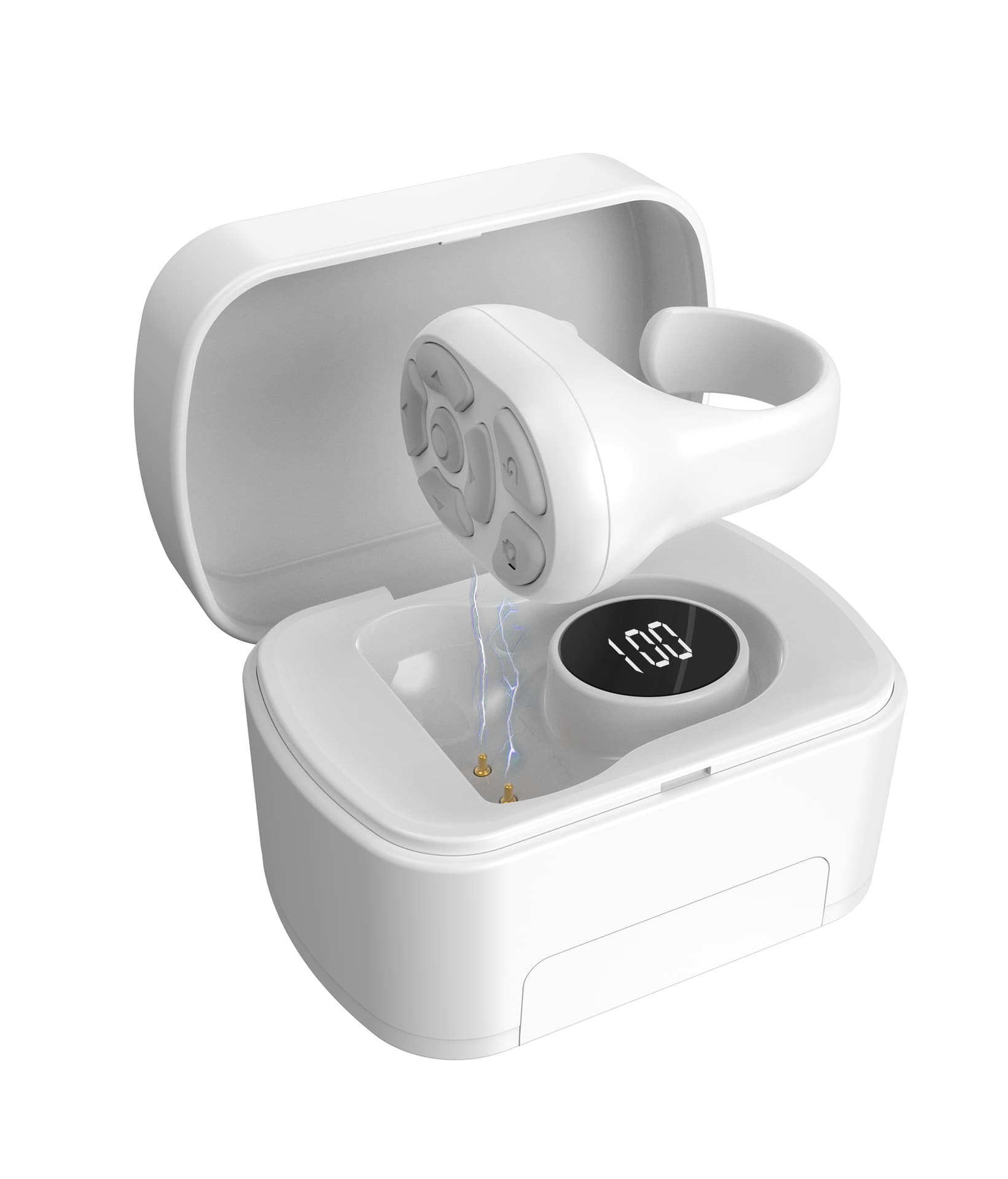 Ring Douyin Remote Control Bluetooth Shutter Wireless Controller for Short Video Live Streaming Like Page Turner Factory