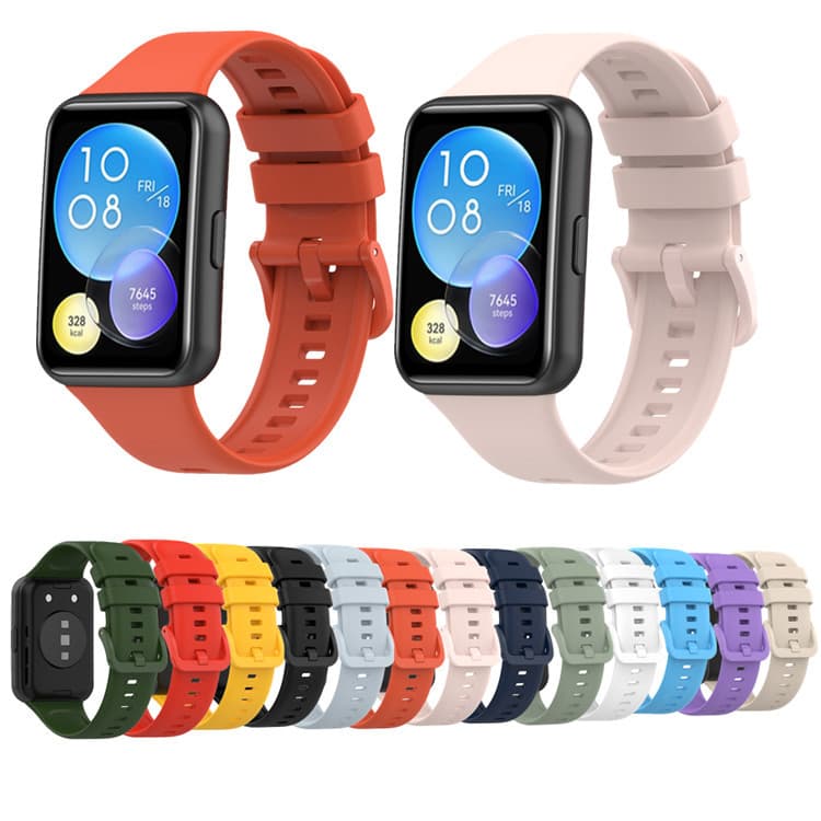 Suitable for Huawei Watch Fit 2 official silicone strap, Huawei Fit 2 strap, manufacturer ready stock