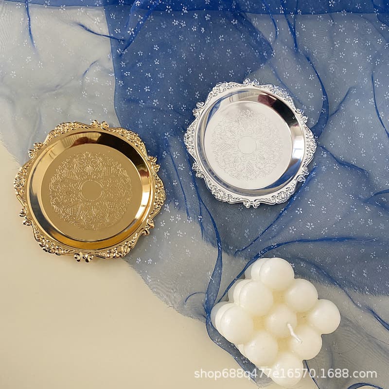 Large, medium, and small cake trays, afternoon tea dessert plates, jewelry storage dishes, decorative pieces, dessert table snack plates, display trays.