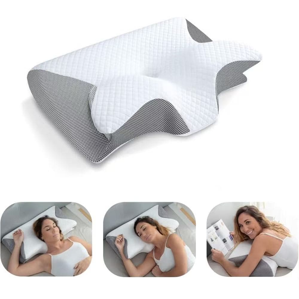 Amazon Butterfly Pillow Neck Pillow Sleep Memory Pillow Slow Rebound Hotel Zero Pressure Pillow Core Cervical Pillow
