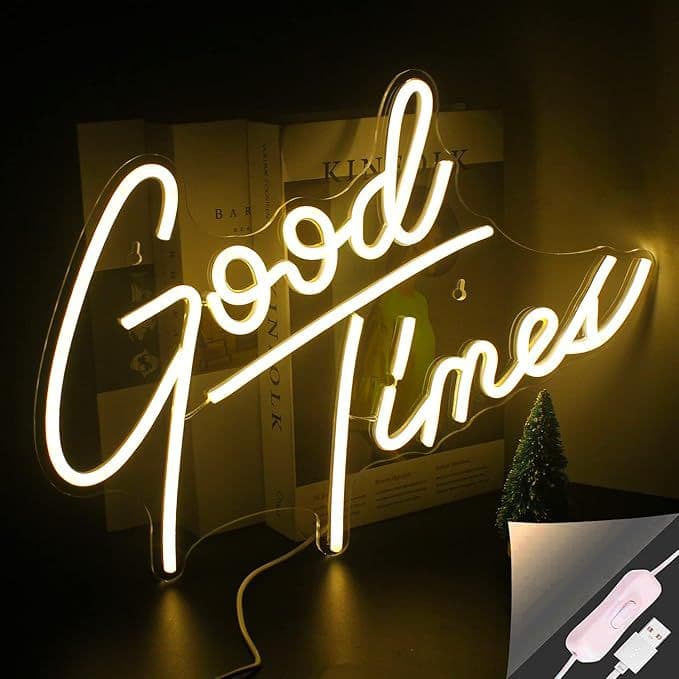 Neon Light English Decoration Ceremony LED Luminous Shape Bar Neon Light Background Wall Internet Celebrity