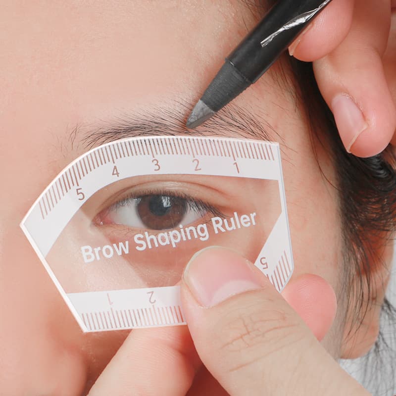 Cross-border New Quick Eyebrow Guide, Reusable Eyebrow Drawing Aid, Easy to Carry for Fast Brow Design