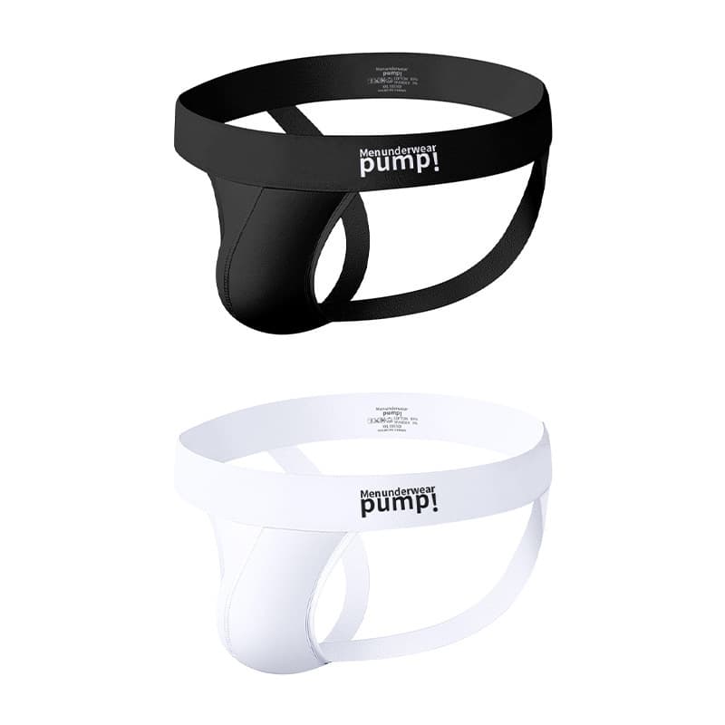 【MP5001】Men's Underwear - Fitness! Sexy Men's Double G-String Cotton Low-Rise Men's Thong