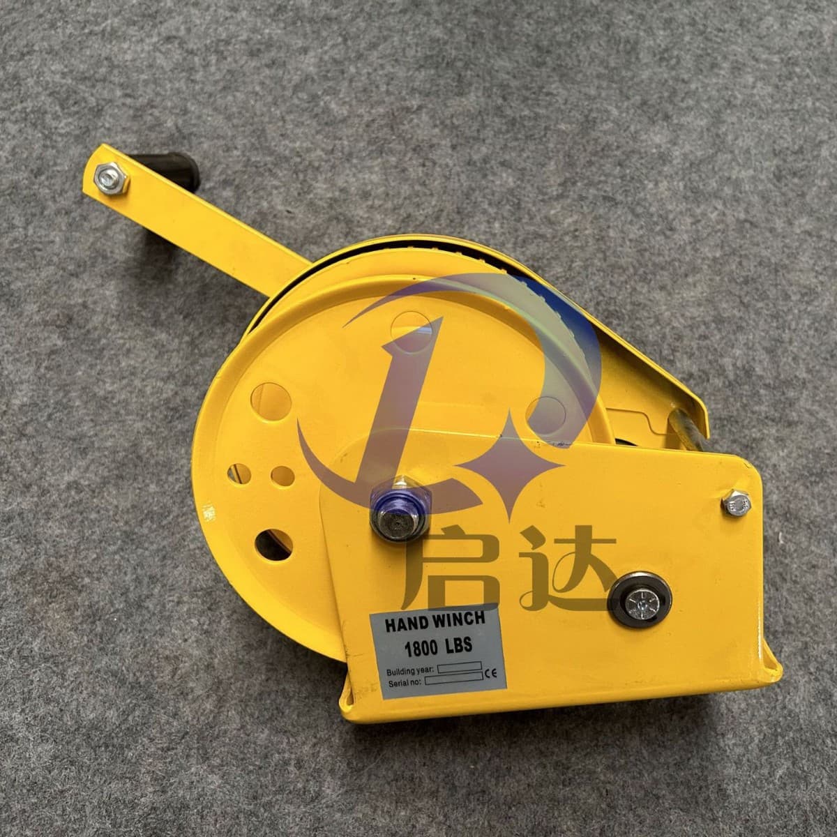 Hand Winch Self-Locking Small Portable Hand Winch Household Wire Rope Hand Crane Winch