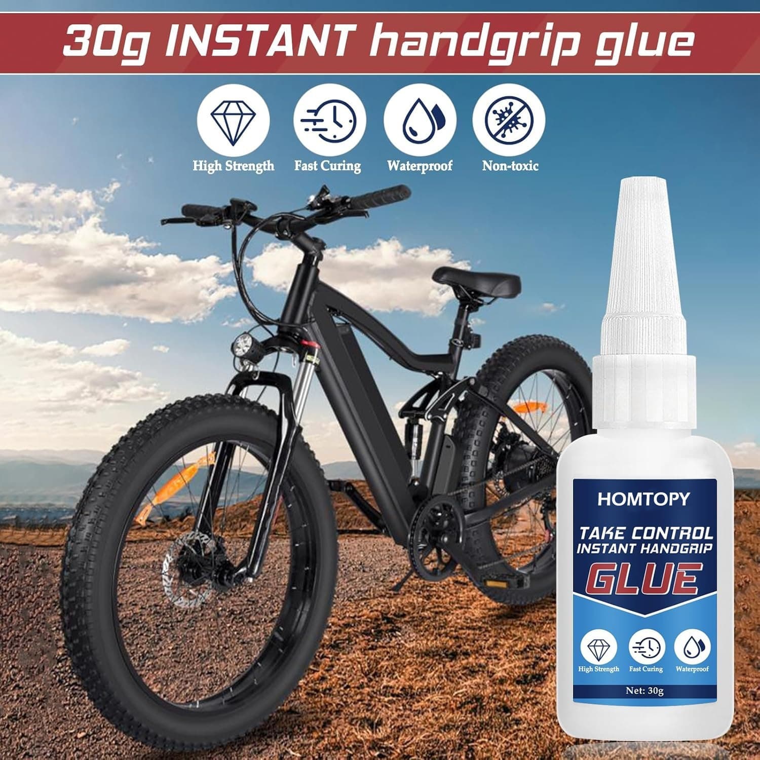Cross-border best-selling car handle repair glue, quick repair grip glue, multi-functional plastic and glass adhesive
