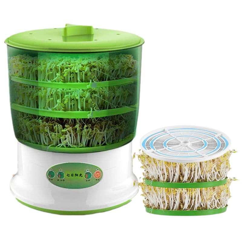 Bean Sprout Machine Home Large Capacity Bean Sprout Maker for Mung Bean, Soybean, and Peanut Sprouts Cross-border Supply