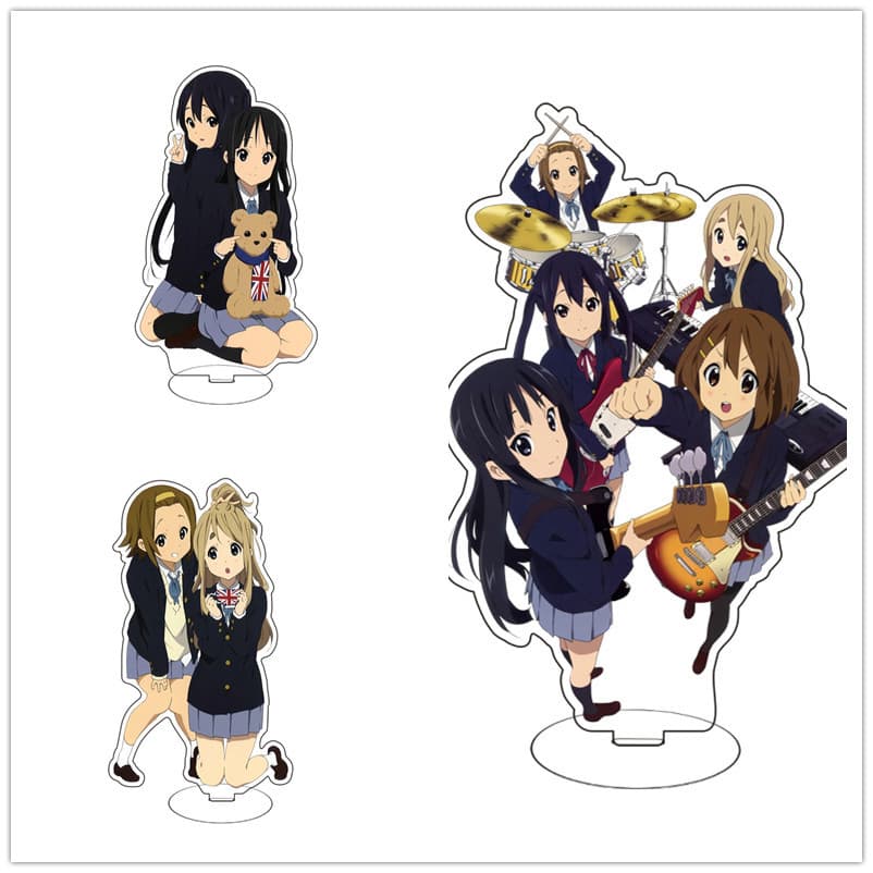 [Double Layer] Light-sounding girl acrylic stand plate Hirasawa Yuikoto Tsumugi Nakano Azusa anime peripheral ornaments