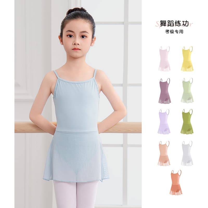 Children's Dance Costumes, Girls' Practice Outfits, Ballet Skirts, Exam Costumes, Chinese Dance Gymnastics Costumes, Latin Dance Costumes for Young Children
