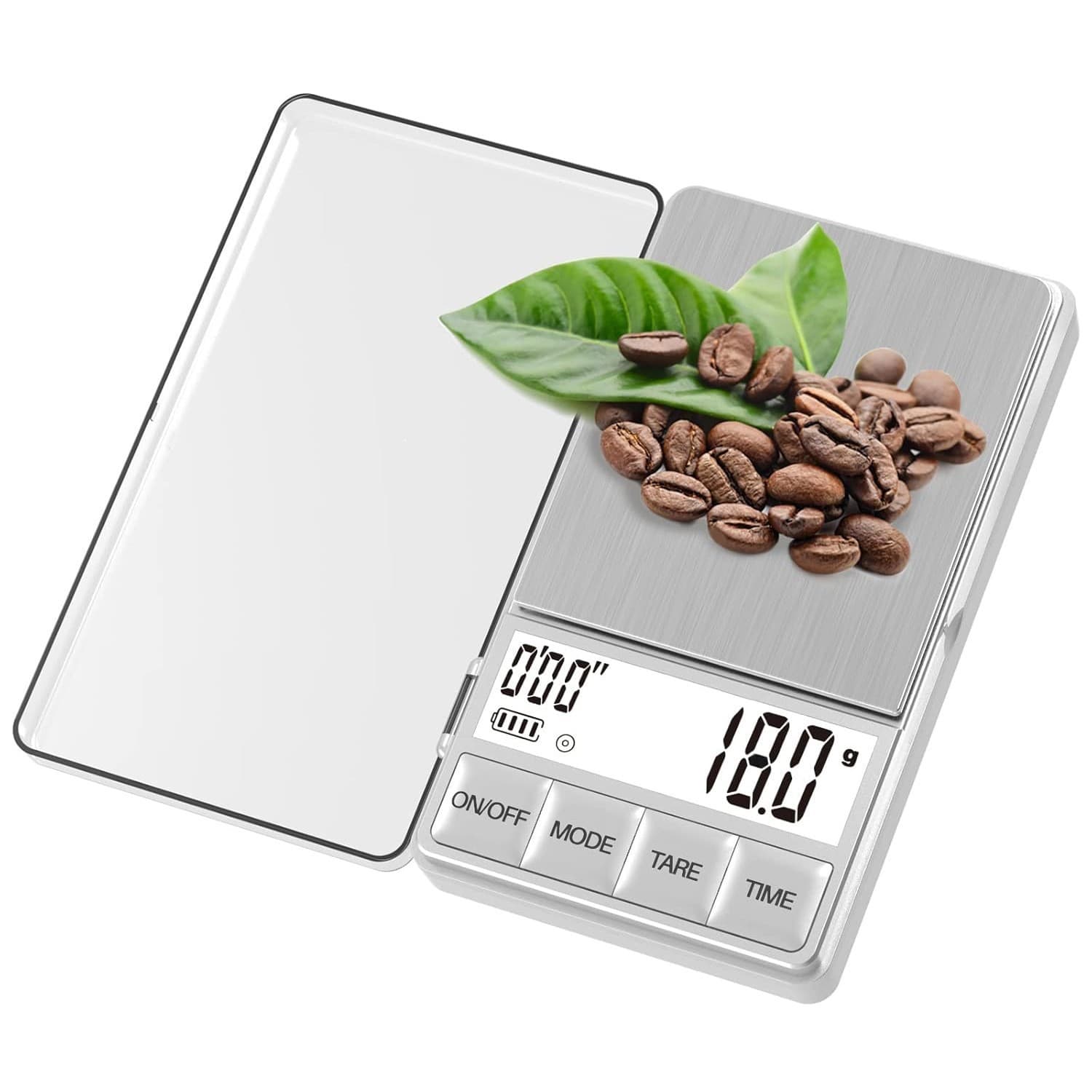 Cross-Border Coffee Scale 1kg Mini Precision Balance Pocket Scale Gram Scale 0.1 Carat Scale Gold Medicinal Balance