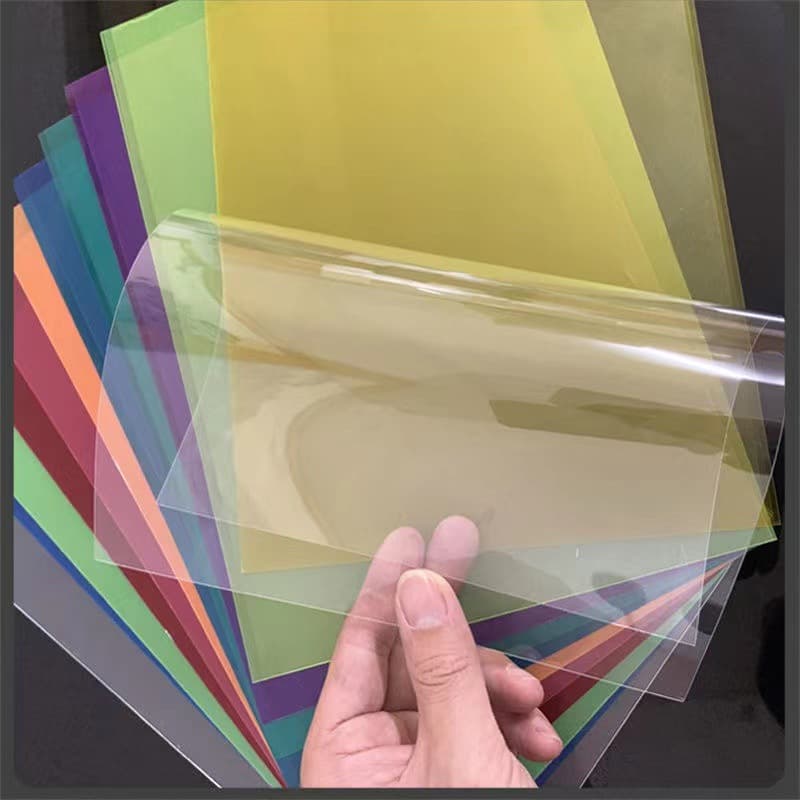 PVC transparent sheet, high transparency PVC roll/thin PET sheet, protective film PET roll, white sheet