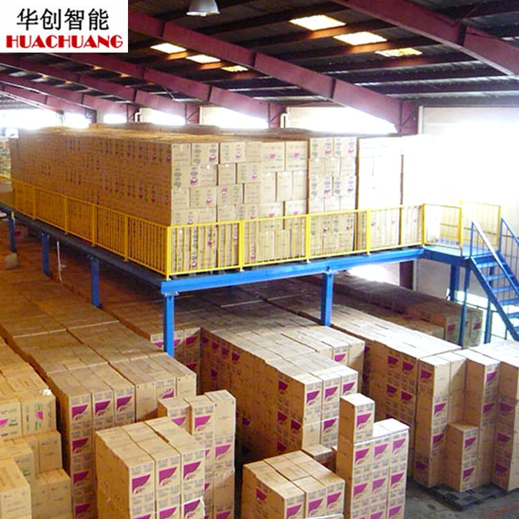 Custom Loft Platform - Demountable Steel Mezzanine Structure for Warehouse and Workshop Storage