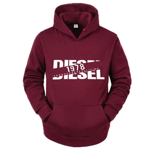 2025 Autumn/Winter Casual Printed Hoodie Classic Style Fashion