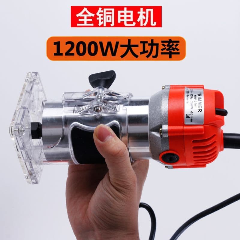 Edge trimming machine, woodworking power tools, multi-functional chamfering and engraving electric chisel, inverted plate electric milling machine, aluminum composite panel grooving machine