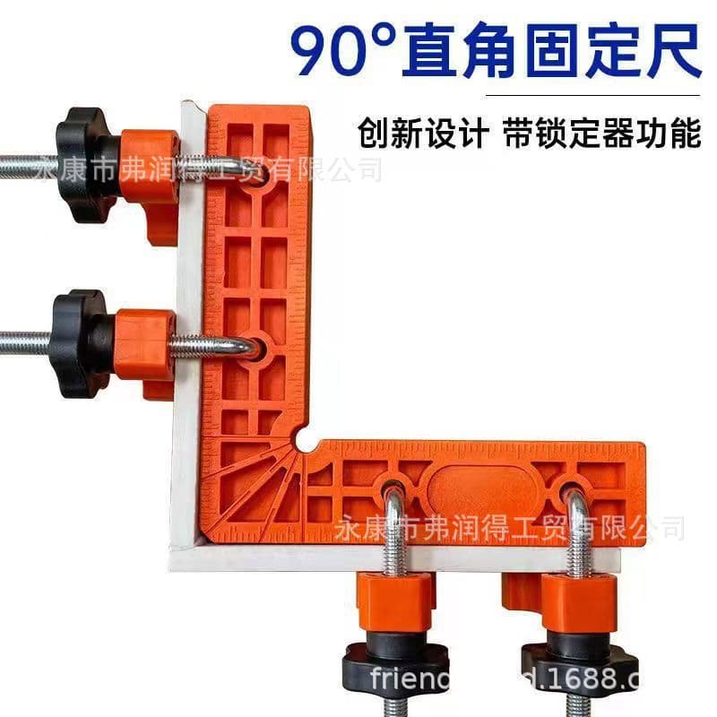Easy-to-Use 90-Degree Right Angle Locator for Stone Slab Splicing Fixer L-Shaped Square Plastic Angle Ruler