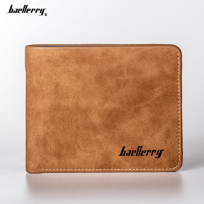 New Men's Wallet Short Youth Retro Multi-Functional Wallet Multi-Card Slot Large Capacity High-End Card Holder