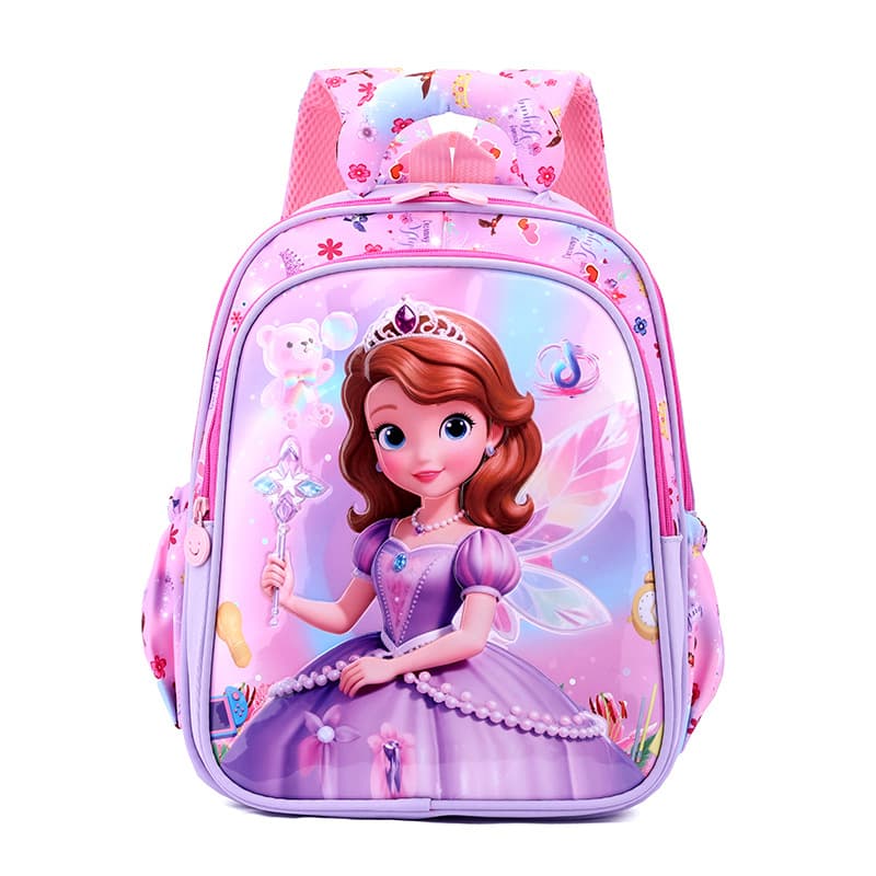 New Cartoon Pattern Kids Backpack Multiple Colors Available Cute School Bag for Elementary and Kindergarten Boys and Girls