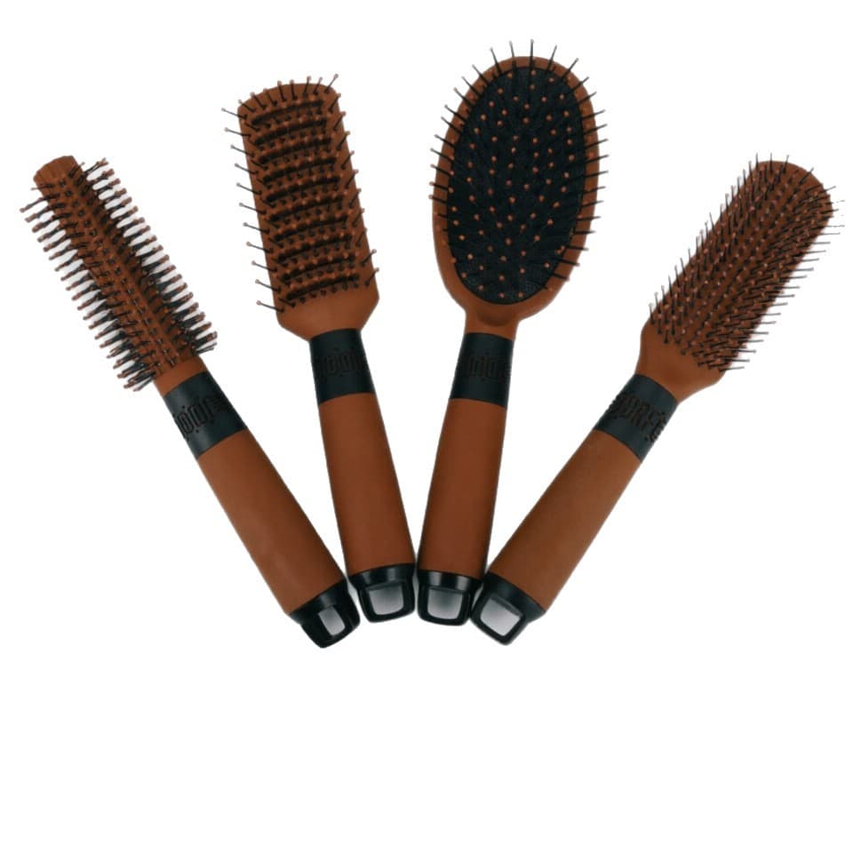 Direct sales of rib-shaped air cushion massage comb for men and women, home use, hollowed-out, fluffy, high-crowned head styling, hair smoothing, static electricity comb.
