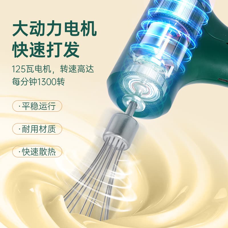 Electric Egg Beater Automatic Cake Mixer Cream Egg White Whisk Stirring Rod Baking Tool Electric CE Certified