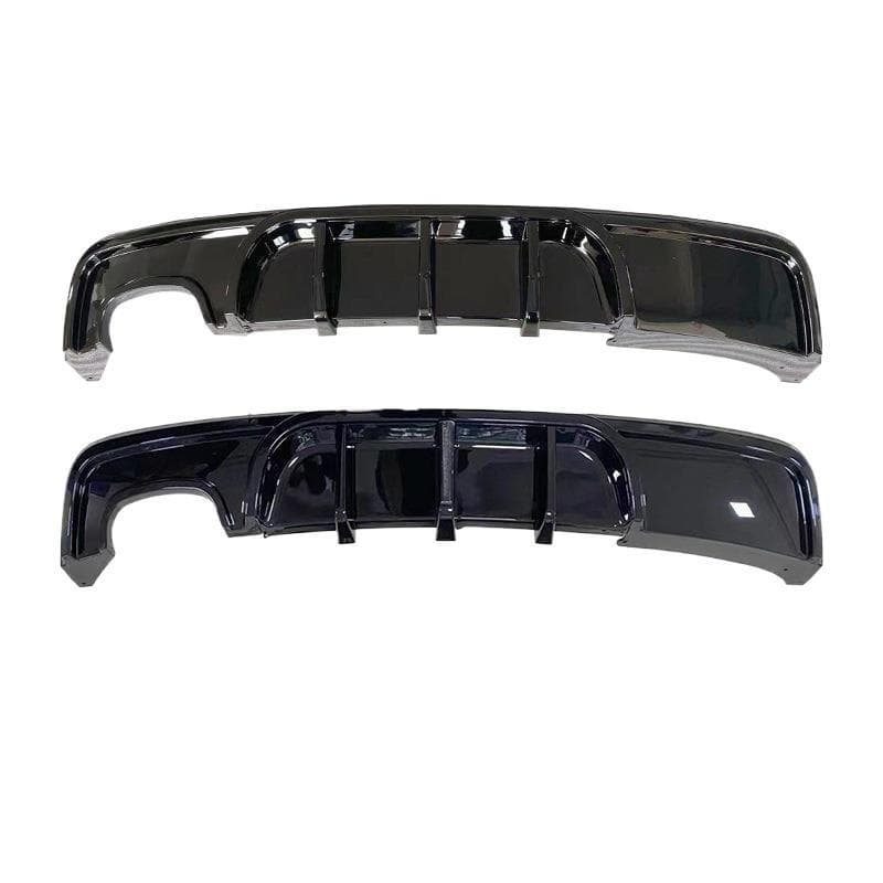 For BMW 1 Series MP Rear Lip E82 Modification MP Style Carbon Fiber Gloss Black Rear Lip Rear Bumper Tail Lip Diffuser
