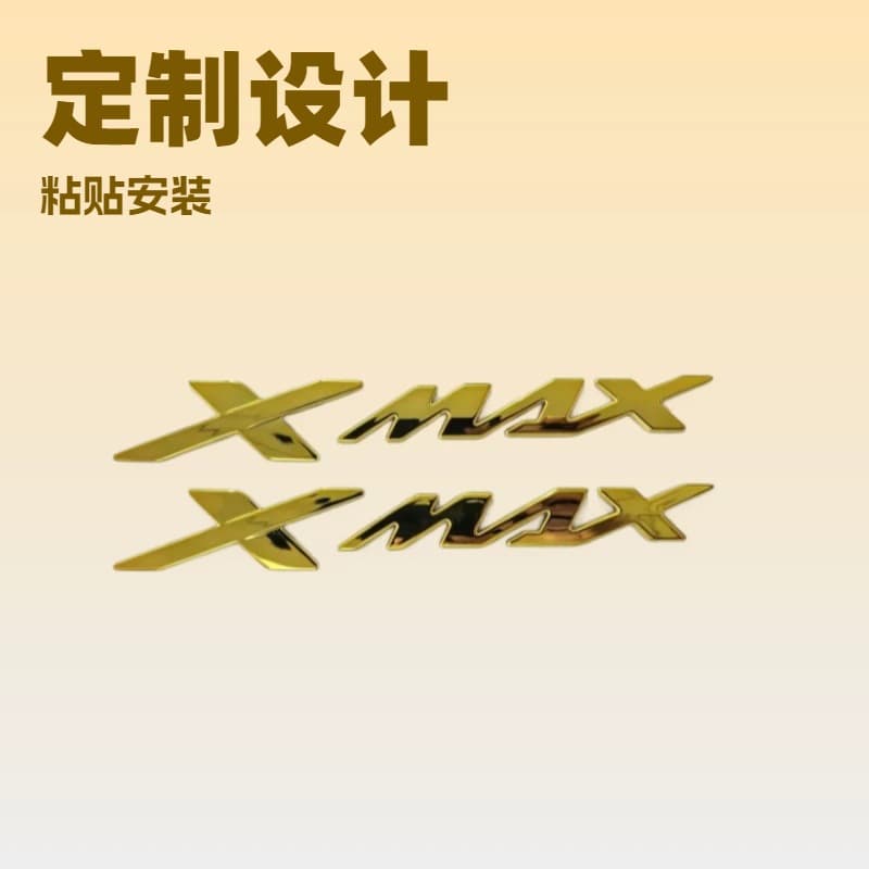 ABS Hard 3D Car Emblem Sticker Modified Car Logo Letter Number Emblem Car Decal Sticker