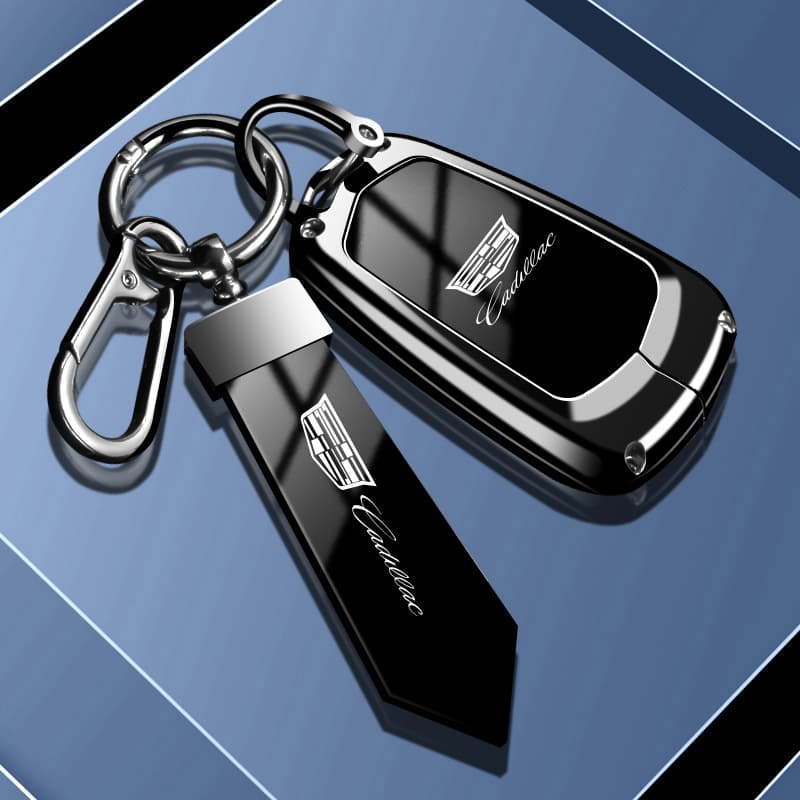 Compatible with Cadillac CT5/CT6/SRX/ATSL Premium Car Key Case Keychain XT4/XT5 Shell