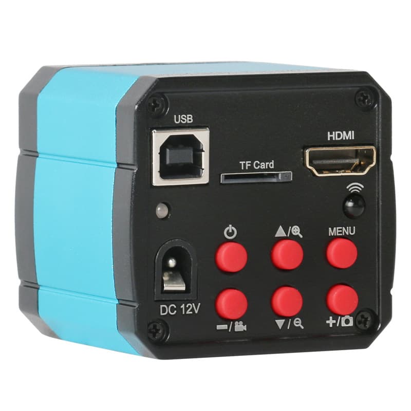 1080P High-Definition USB HDMI Industrial Camera Remote Control TF Storage Video Microscope for Mobile Phone Repair