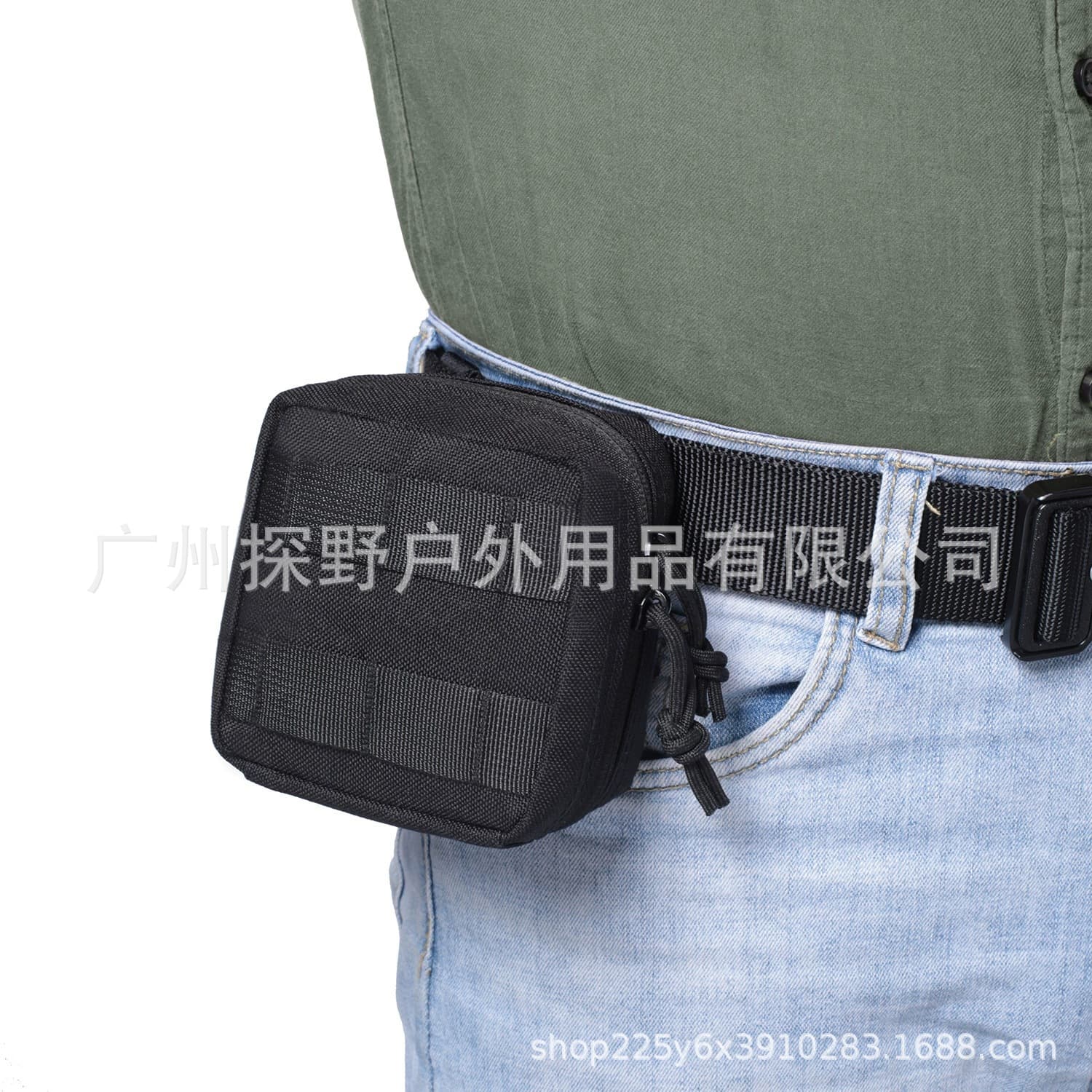 Outdoor Commuter Tactical Grab Bag Military Velcro Pouch MOLLE System Accessory Pouch Tactical Grab Bag