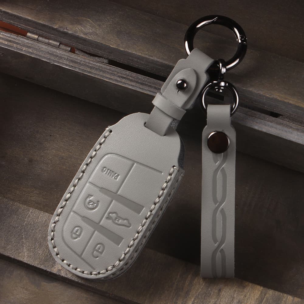 Key case for JEEP Cherokee, Renegade, Grand Cherokee, Commander, Compass keychain cover