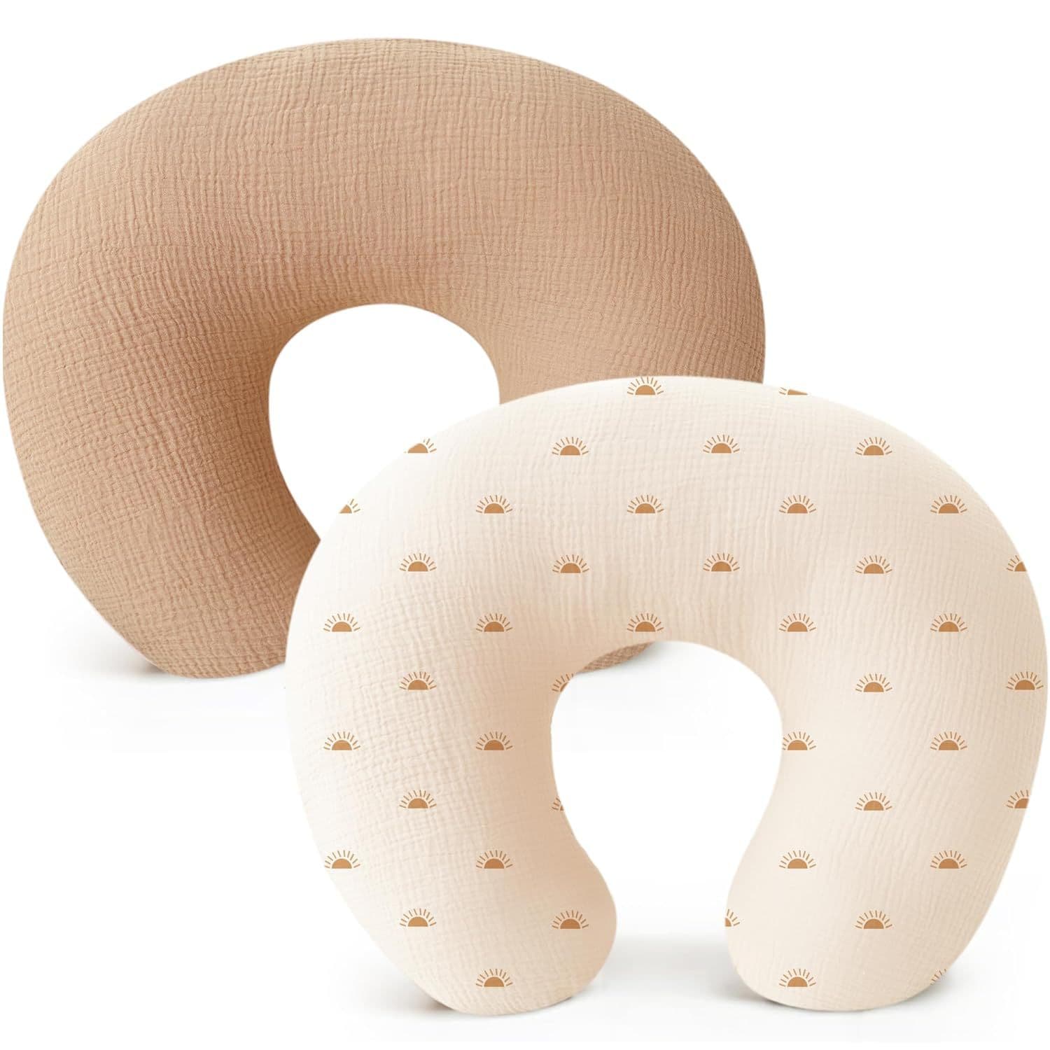 Cross-border Large Nursing Pillow, Cotton Gauze Maternity Pillow, Detachable Feeding Pillow, Nursing Pillow