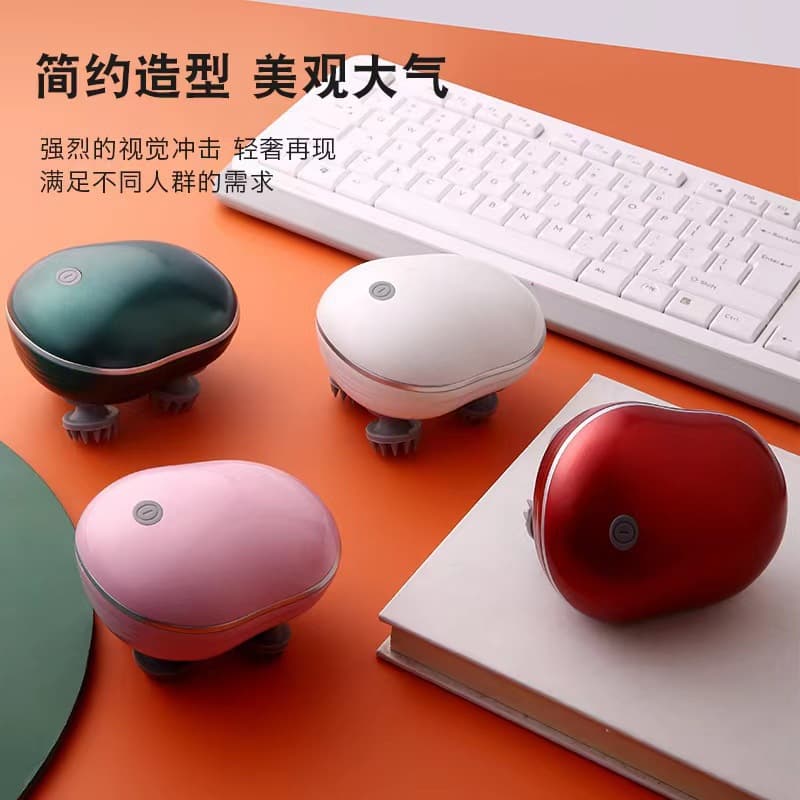 New Pet Head Scratcher Smart Electric Mini Simulation Scalp Massager Pet Kneading Head Massager