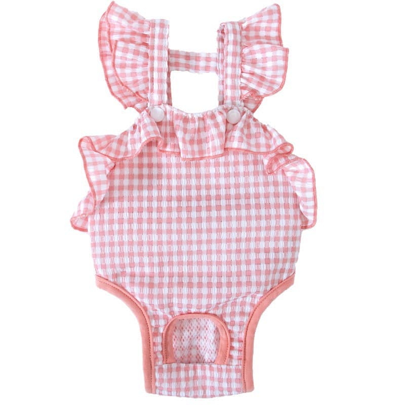 Female Dog Sanitary Pants Diaper Heat Period Anti-Mating Safety Pregnancy Prevention Pants for Male Dog Pet Supplies