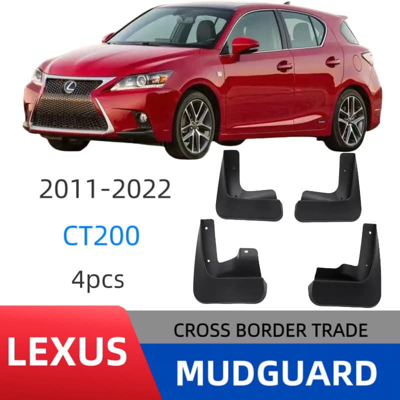 Suitable for Lexus Ct200 Mudguards 11-21 Lexus Ct200H Car Mudguard Accessories and Supplies