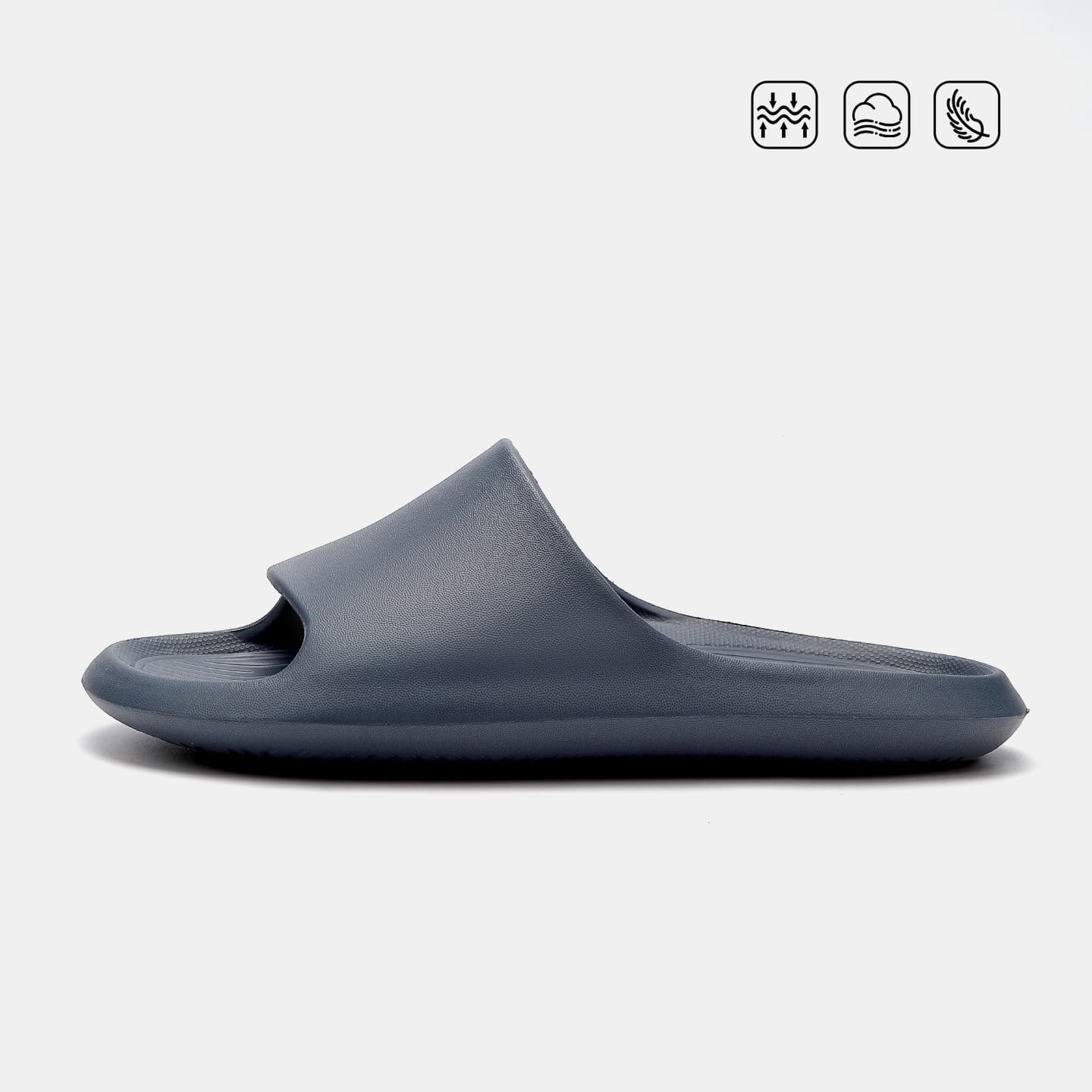 Men's Summer 2026 New Style Indoor Bathroom Anti-Slip Outdoor Thick Sole EVA Antibacterial Odor-Resistant Comfortable Slippers for Women