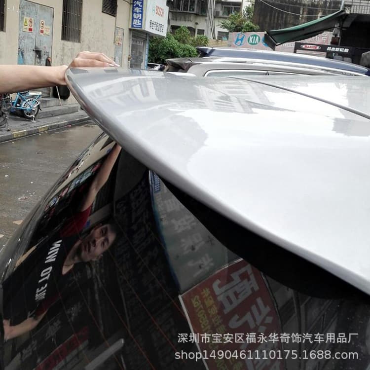 Rear Spoiler for Ford S-MAX SMAX Modified Roof Spoiler Max Drilled Spoiler