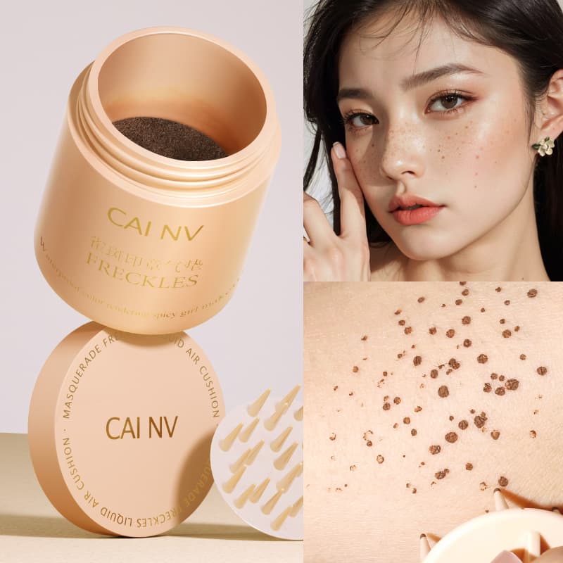 Freckle Dot Pen Tear Mole Pen Seal Air Cushion Mole Painting Pen Beauty Black Spot Mole Pen Freckle Makeup Makeup Artifact Waterproof and Sweatproof