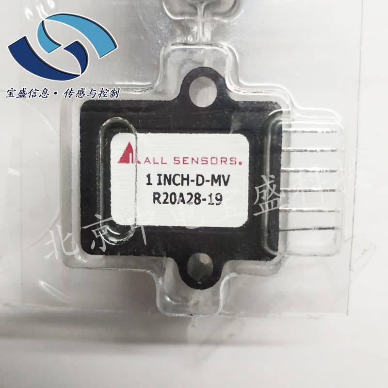 1 INCH-D-MV All Sensors Pressure Sensor 0.25kPa Dual Tube 6-SIP Module Robot